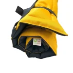 Vállra akasztható, hordozható kutyapokróc, napsárga-fekete - Image 3