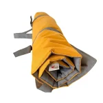 Vállra akasztható, hordozható kutyapokróc, napsárga-szürke - Image 2