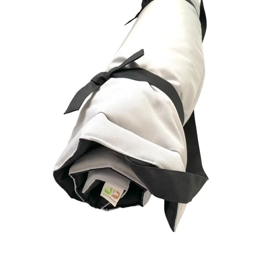 Vállra akasztható kutyapokróc, szürke-fekete 3 Vállra akasztható, hordozható kutyapokróc, szürke-fekete - Image 1