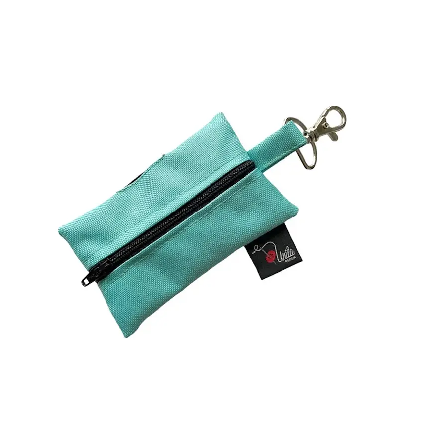 unitadesign.hu - termék 13 Kakizacsi tartó (türkiz-fekete) - Image 1