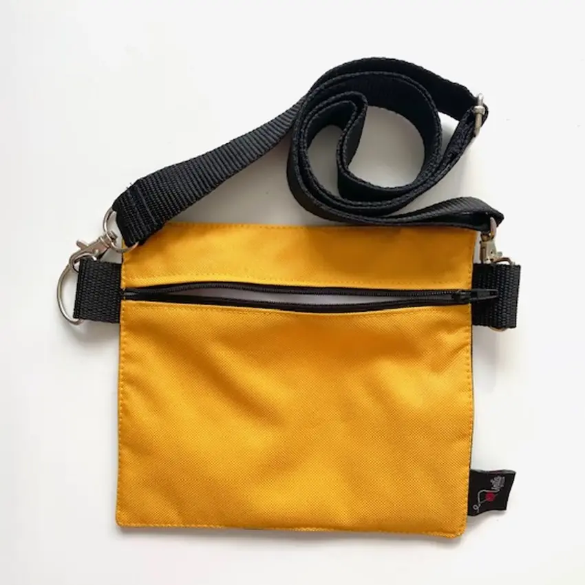 unitadesign.hu - termék 41 Jutifalatos táska, kicsi (napsárga-fekete) - Image 1