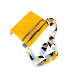 Jutifalatos táska, nagy (napsárga-szürke)