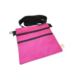 Jutifalatos táska, nagy (magenta-fekete)