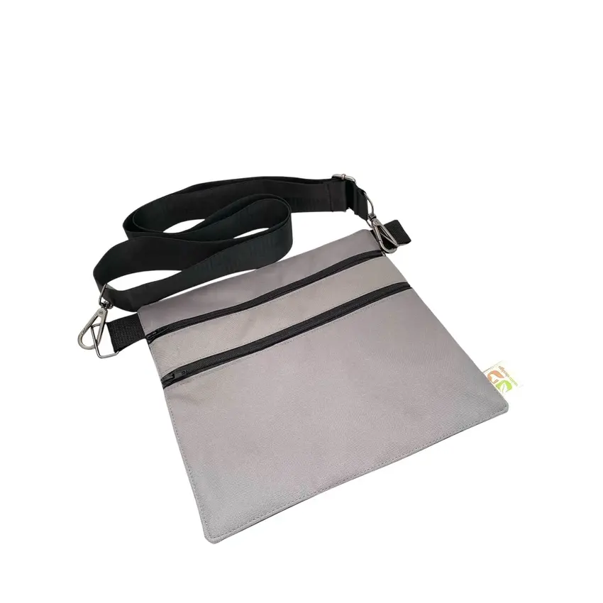 unitadesign.hu - termék 56 Jutifalatos táska, nagy (szürke-fekete) - Image 1